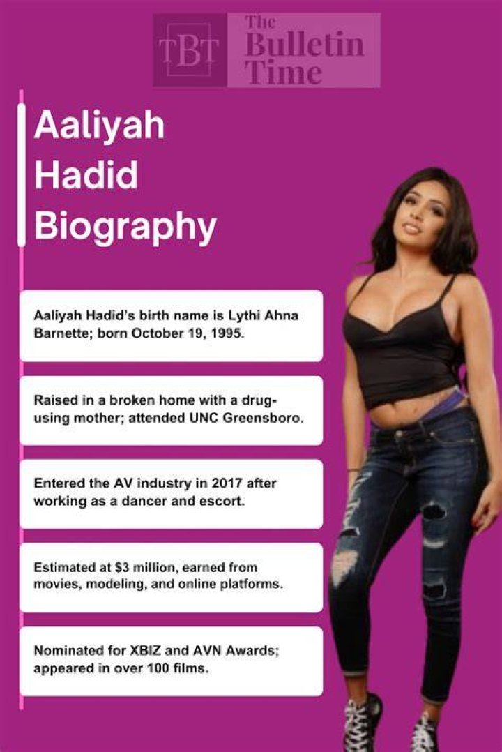 Aaliyah Hadid Biography, age, height, boyfriend, OnlyFans, leaks, videos, pictures, Twitter