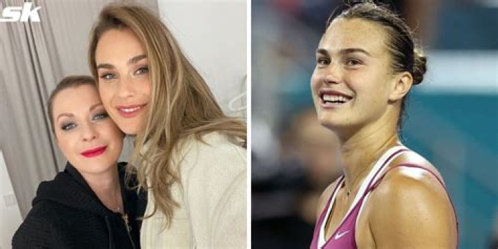 Aryna Sabalenka parents: Sergey Sabalenka, Yulia Sabalenka