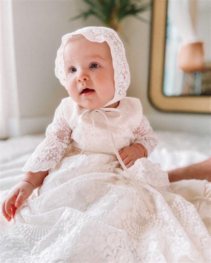 Baptism and Christening Outfits, Dresses & Suits. bodysuit, Babies Christening Onesie — Blessed Celebration