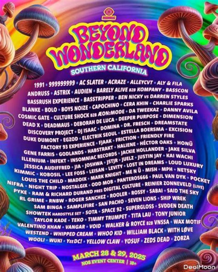 Beyond Wonderland SoCal’s 2016 Lineup Is Here