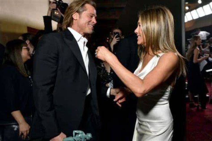 Brad Pitt Says He’s ‘Blissfully Naive’ Of The Fan Reaction To His Moment With Jennifer Aniston At SAG Awards