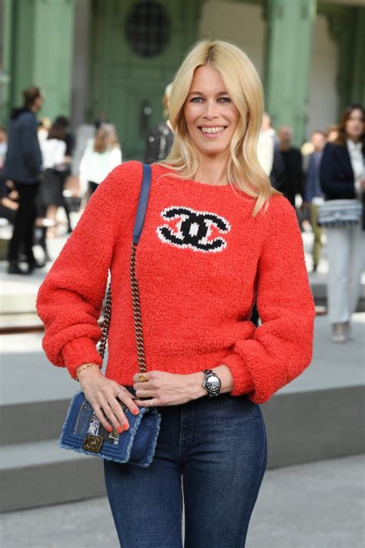 Claudia Schiffer in Bathing Suit is "Out of Office" — Celebwell