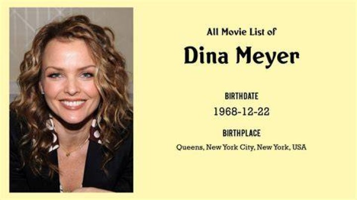 Dina Meyer top movies, TV shows and awards