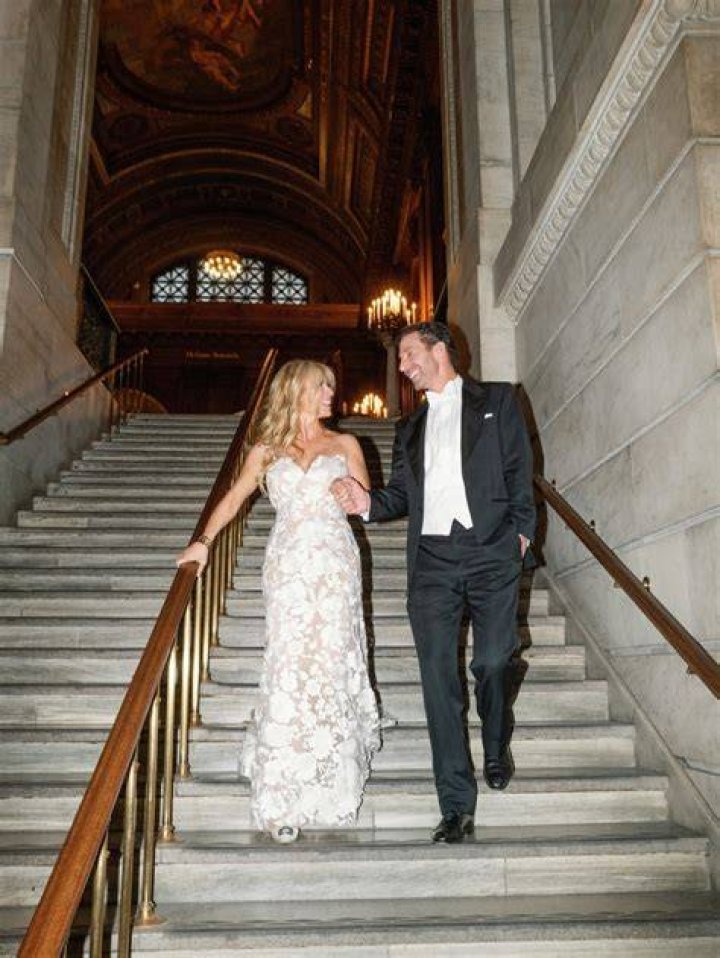 Erik Brooks And Jill Martin Exchanged Vows At The New York Public Library