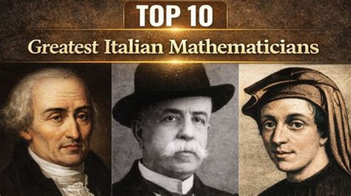 Famous Italian Mathematicians