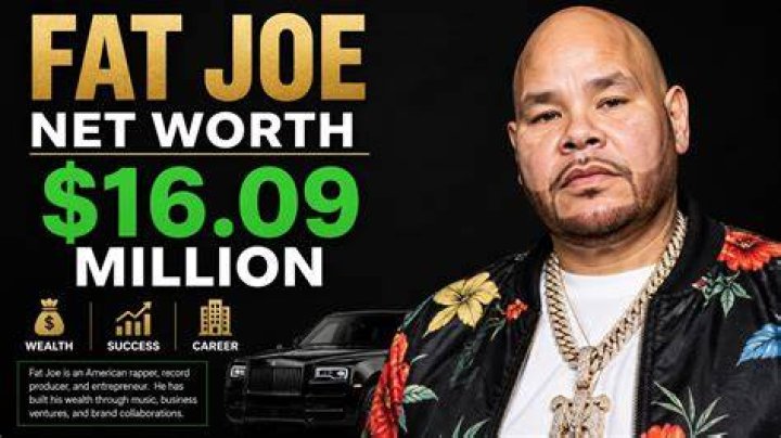 Fat Joe career earnings and net worth