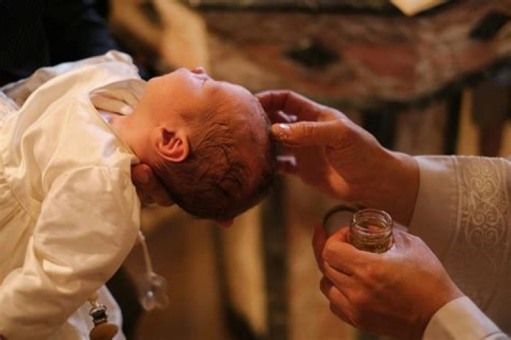 Girl Christening Oil Cap Bonnet — Blessed Celebration