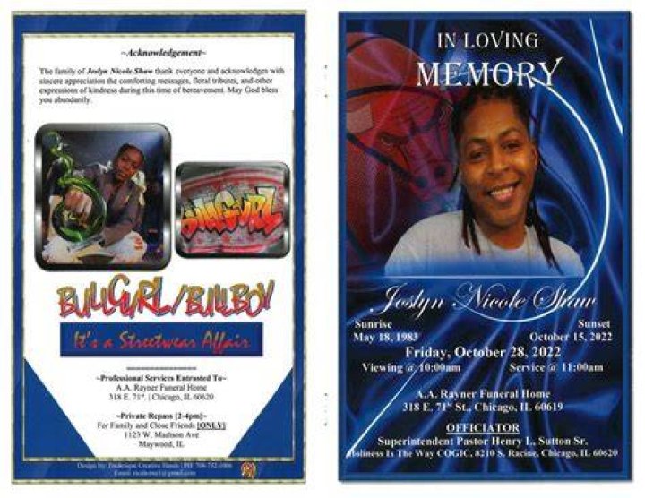 GoFundMe; Joslyn Teetzel Obituary, Funeral