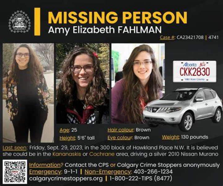 GoFundMe: Missing Amy Fahlman Found Dead