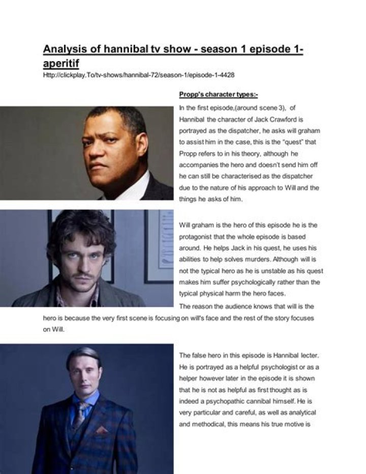 Hannibal Series Premiere Review: “Aperitif” (Season 1, Episode 1)