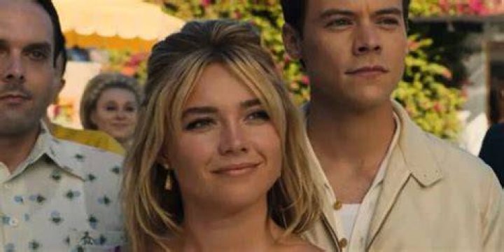 Harry Styles and Florence Pugh in the first trailer for Don’t Worry, darling
