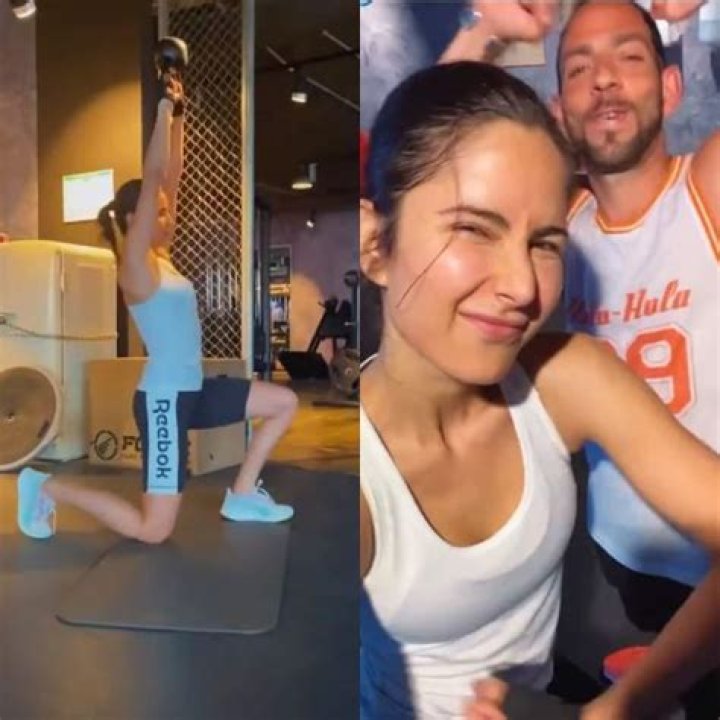 Katrina Kaif in Workout Gear Says it's "Tiger Time" in Workout Video — Celebwell