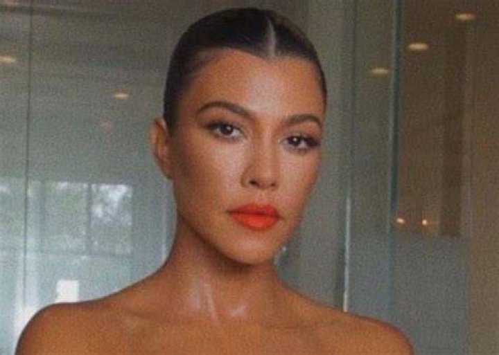 Kourtney Kardashian Puts On A Cheeky Display In Two Piece Swimsuit — See The Photos