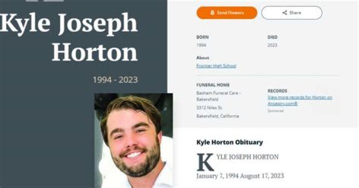 Kyle Horton Obituary & Funeral, Did Kyle Horton Dies in a Car Accident? Marine Corps Recruiting Platoon RO
