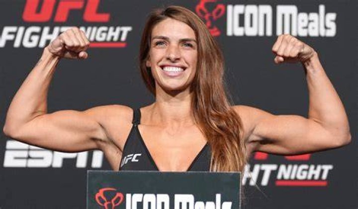 Mackenzie Dern in Bathing Suit is "Missing the Warm Sun" — Celebwell