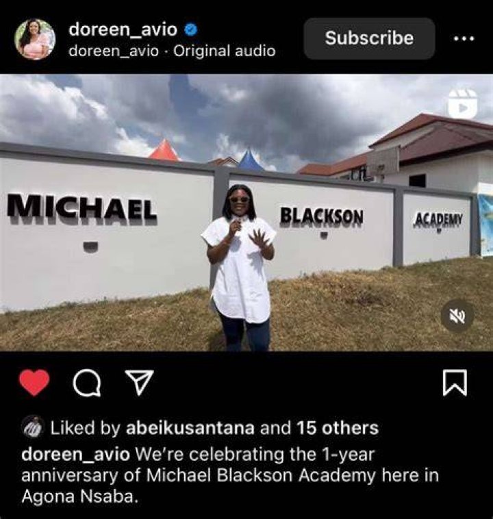 Michael Blackson commissions newly built school at Agona Nsaba