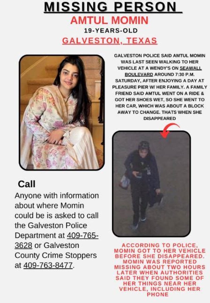 Missing Amtul Momin Found Safe After Disappearing