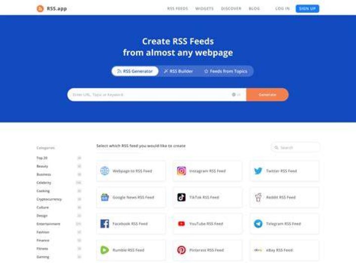 RSS Feeds