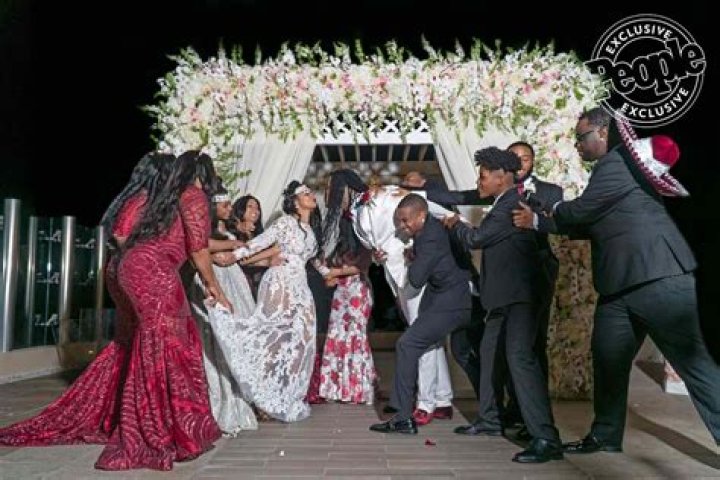 Tammy Rivera And Waka Flocka Had Their Wedding Ceremony And Fans Are Debating Her Dress – Check Out The Videos
