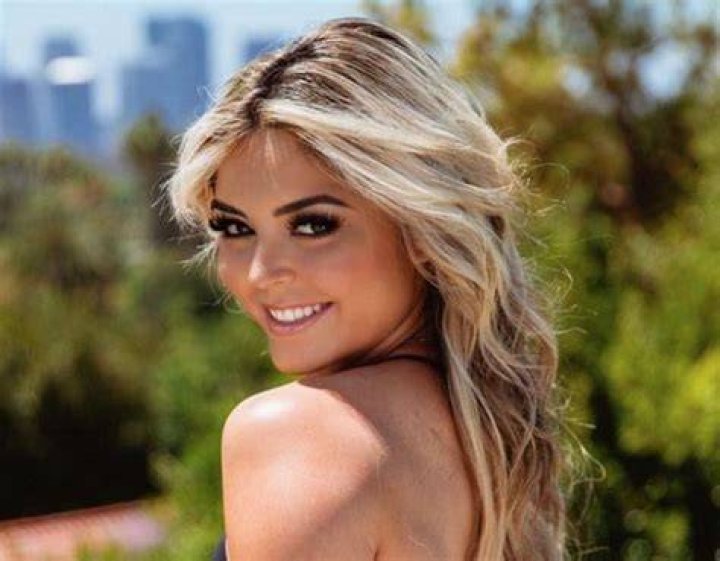 Tay Conti in Bathing Suit Visits “One of the Seven Wonders” — Celebwell