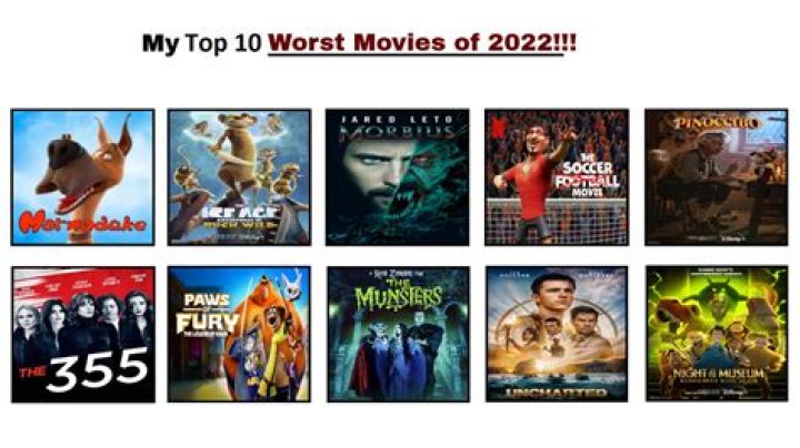 The 10 worst movies of 2022, ranked
