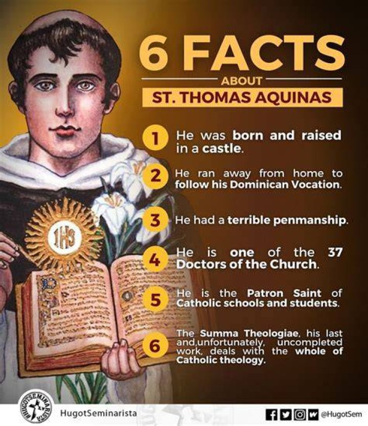 Thomas Aquinas Biography - Facts, Childhood, Family Life & Achievements