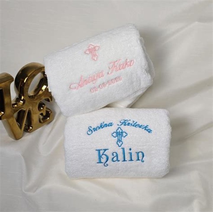 Towel Anchor Set - Baptism and Christening Towels, Oil Soap, Ladopana Set. — Blessed Celebration