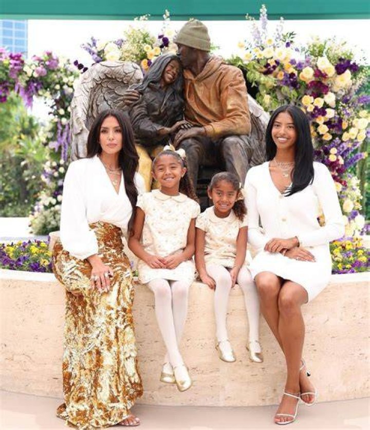 Vanessa Bryant Is The Epitome Of Strength And Resilience In New Photo With All Her Beautiful Daughters In Front Of Mural Of Gianna And Kobe Bryant