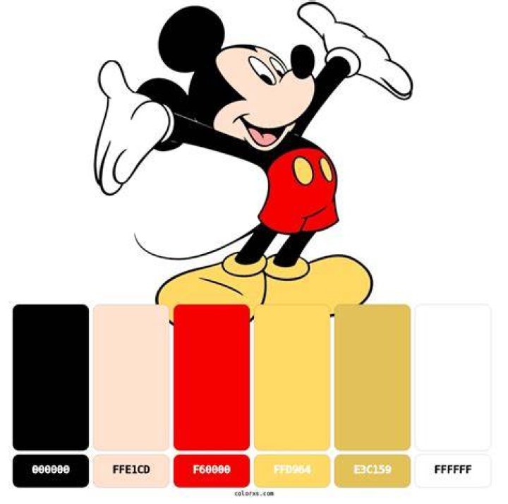 What color is Mickey Mouse? – Celebrity