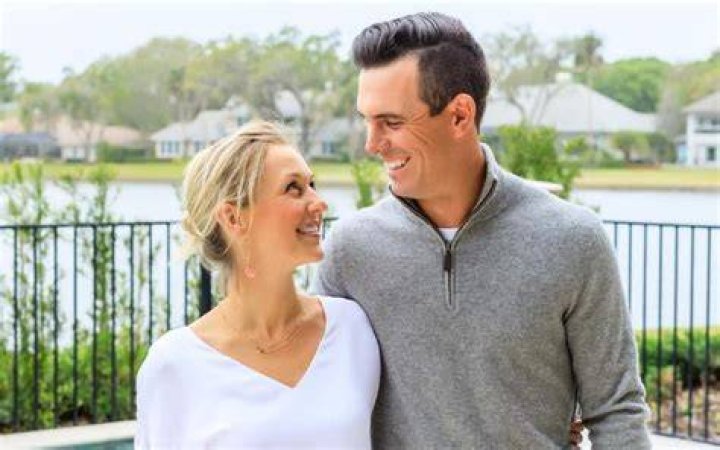 What does Billy Horschel's wife do for a living?