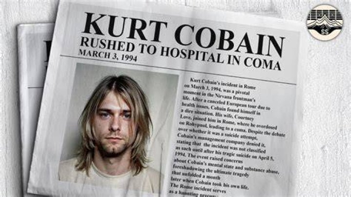 What was Kurt Cobain last words?
