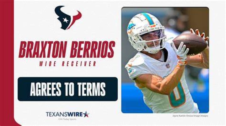 Where did Braxton Berrios go to college? Did Braxton Berrios play college football?