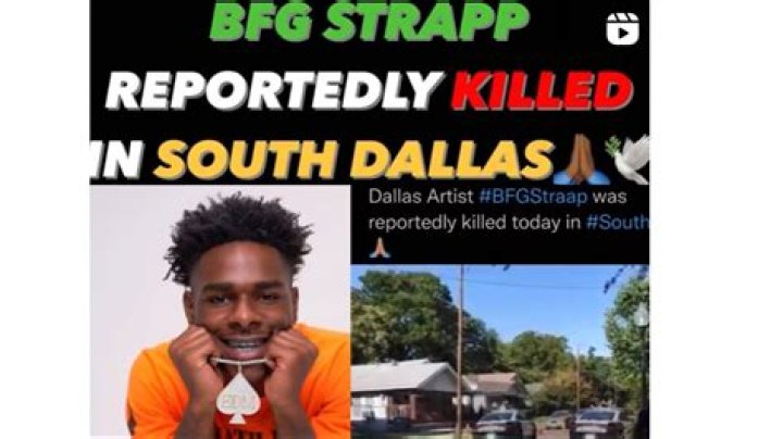 Who Is BFG Straap?Legendary Rapper BFG Straap Was Shot And Killed in Dallas, Texas.