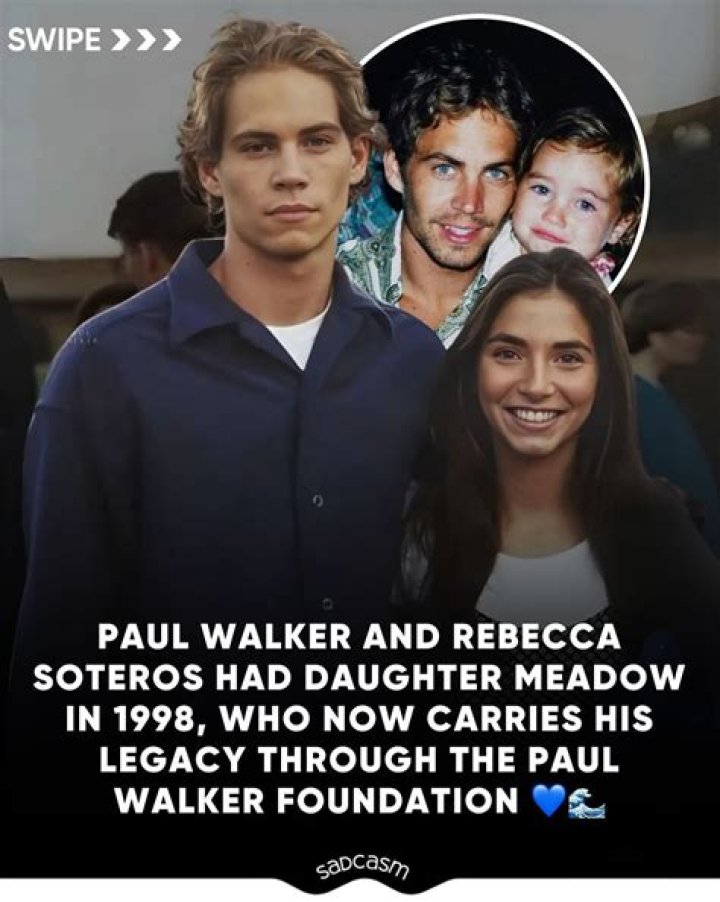 Who is Rebecca Soteros? What to know about Meadow Walker’s mom