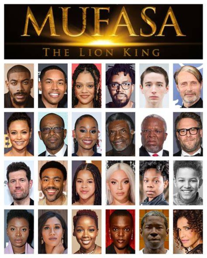 Who is the voice of Mufasa? – Celebrity