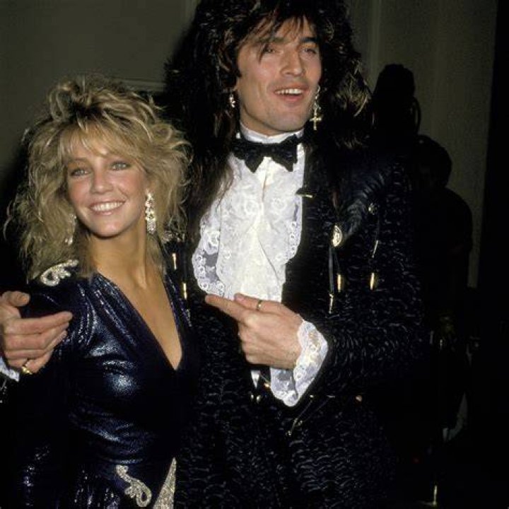 Who was Heather Locklear first married to before Tommy Lee?