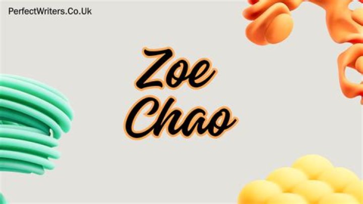 Zoë Chao Net Worth